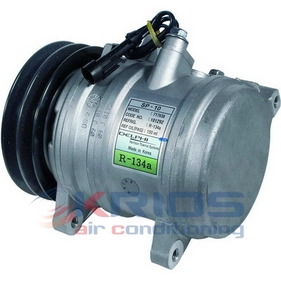 Compressor, air conditioning